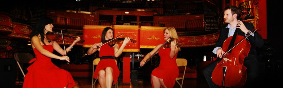 Niche String Quartet playing Wedding Music 
