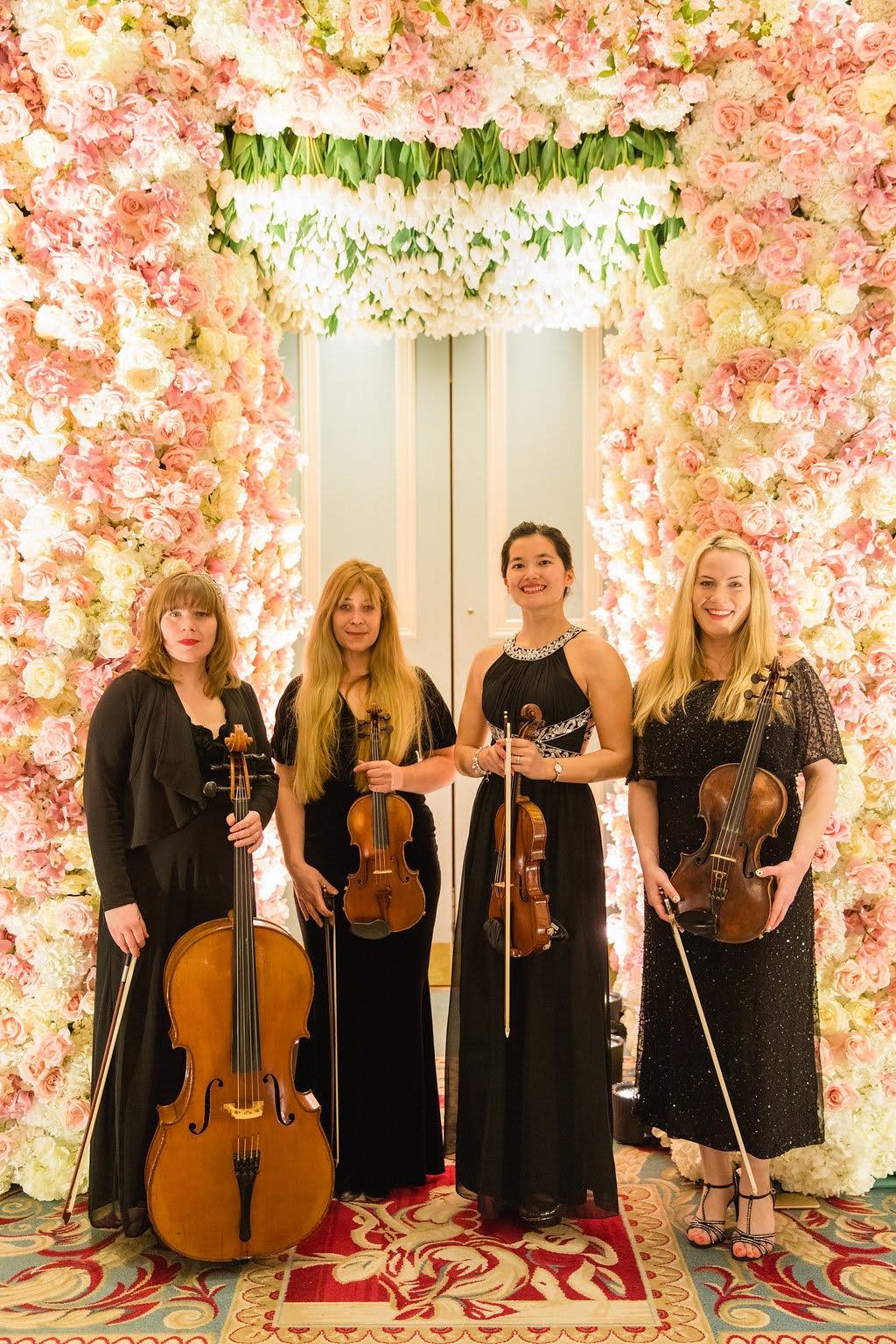 Niche London String Quartet Professional musicians for weddings and eventsString Quartet